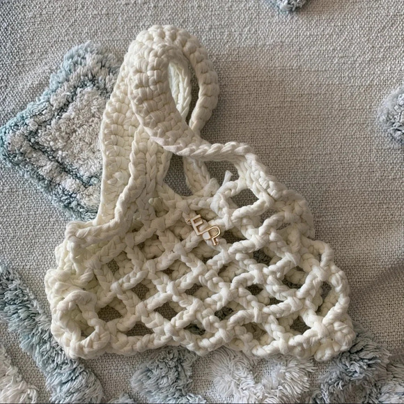 Free People Knit Mini Bag - Picture 1 of 6